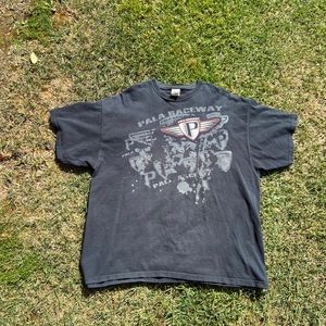 Vintage Pala Racing Raceway black oversized tee